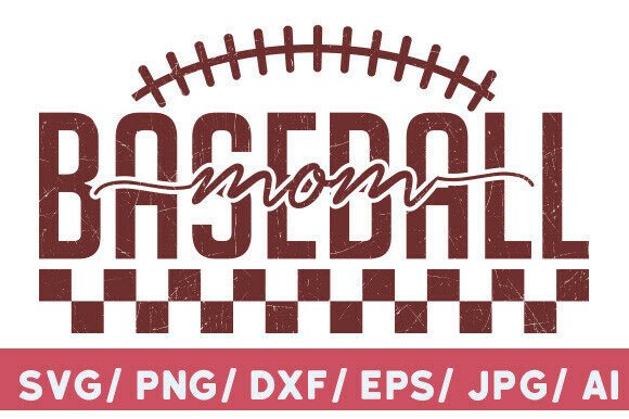 Baseball Mom SVG PNG: A Graphics Boost for T-Shirt Designs