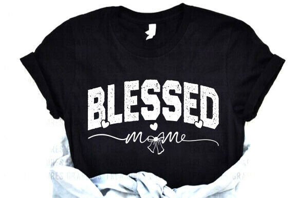 Blessed Mom SVG for Real Embroidery Projects