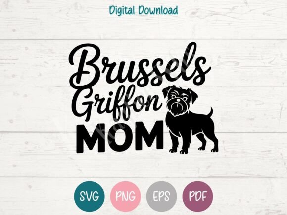 Brussels Griffon Dog Mom SVG PNG EPS Review: A Heartfelt Embroidery Design
