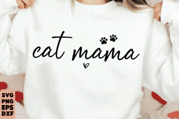 Cat Mom Svg: A Versatile Graphic Design Asset for T-Shirt Designs and Branding