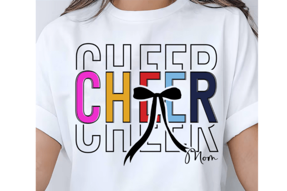 Cheer Mom Coquette Svg: A Versatile Graphic Design Asset for T-Shirt Designs