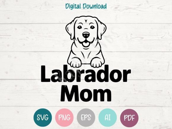 Labrador Mom SVG PNG EPS AI PDF Review for Real Projects