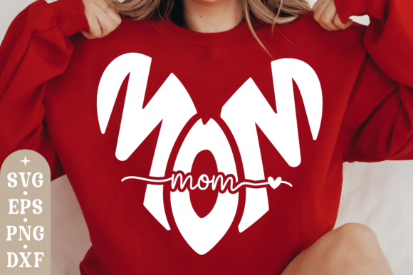 Mom Heart SVG: A Versatile Graphic Design Asset for Local Business Branding